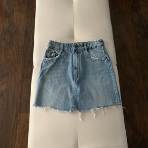 ZARA DENIM SKIRT